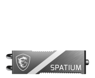 MSI 4TB M.2 PCIe Gen5 NVMe Spatium M580 Frozr Heatsink - 1243653 - zdjęcie 7